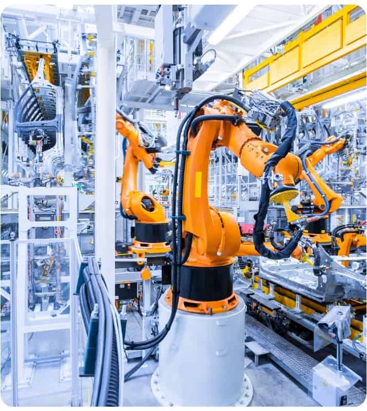 Electronics manufacturing for industrial machines