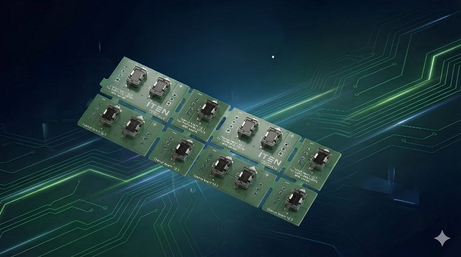 Les SSCD CMS ITEN placés en socket sur carte électronique